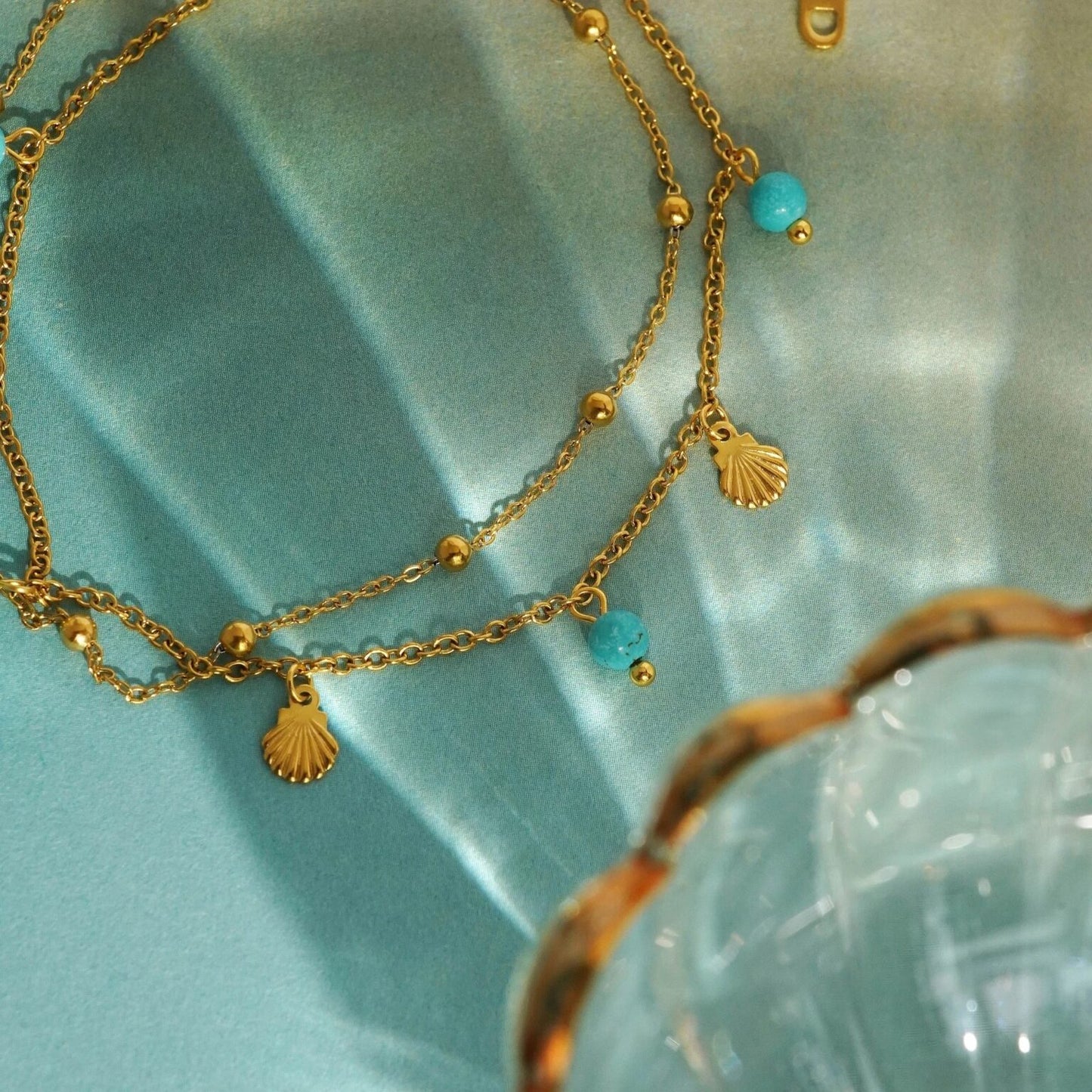 Seashell Anklet