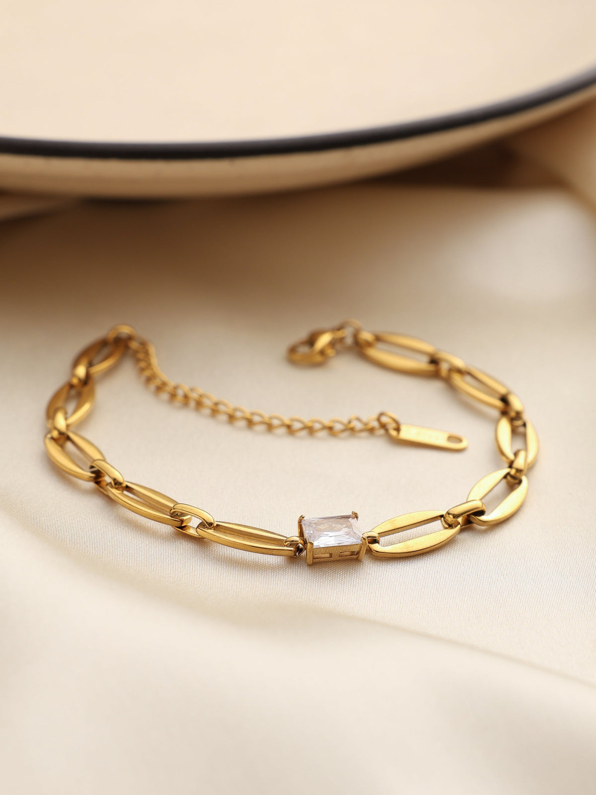 Square Glow Link Bracelet