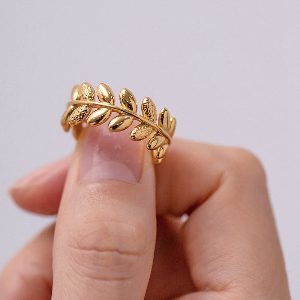 Wheat Leaf Ring