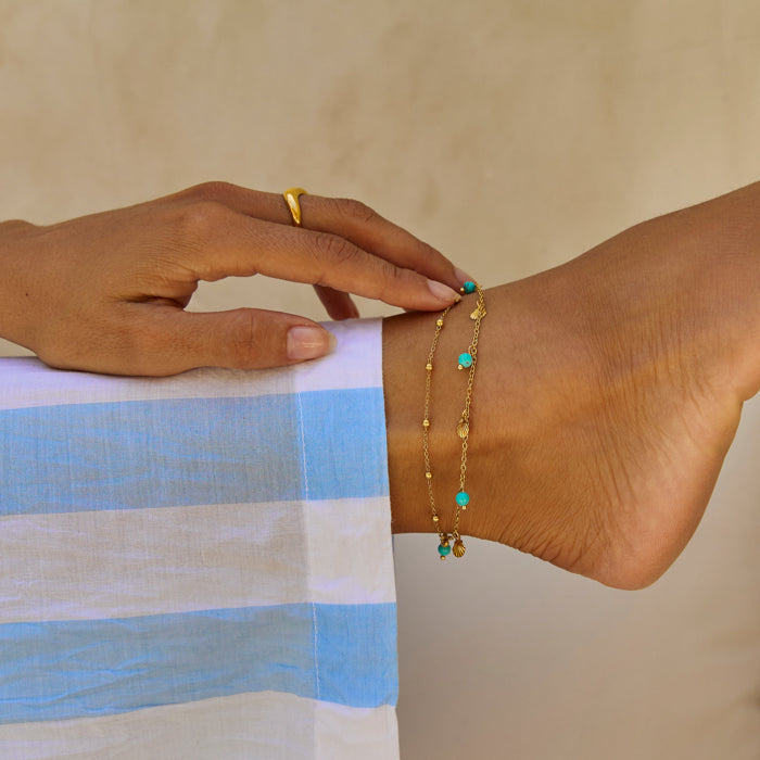 Seashell Anklet