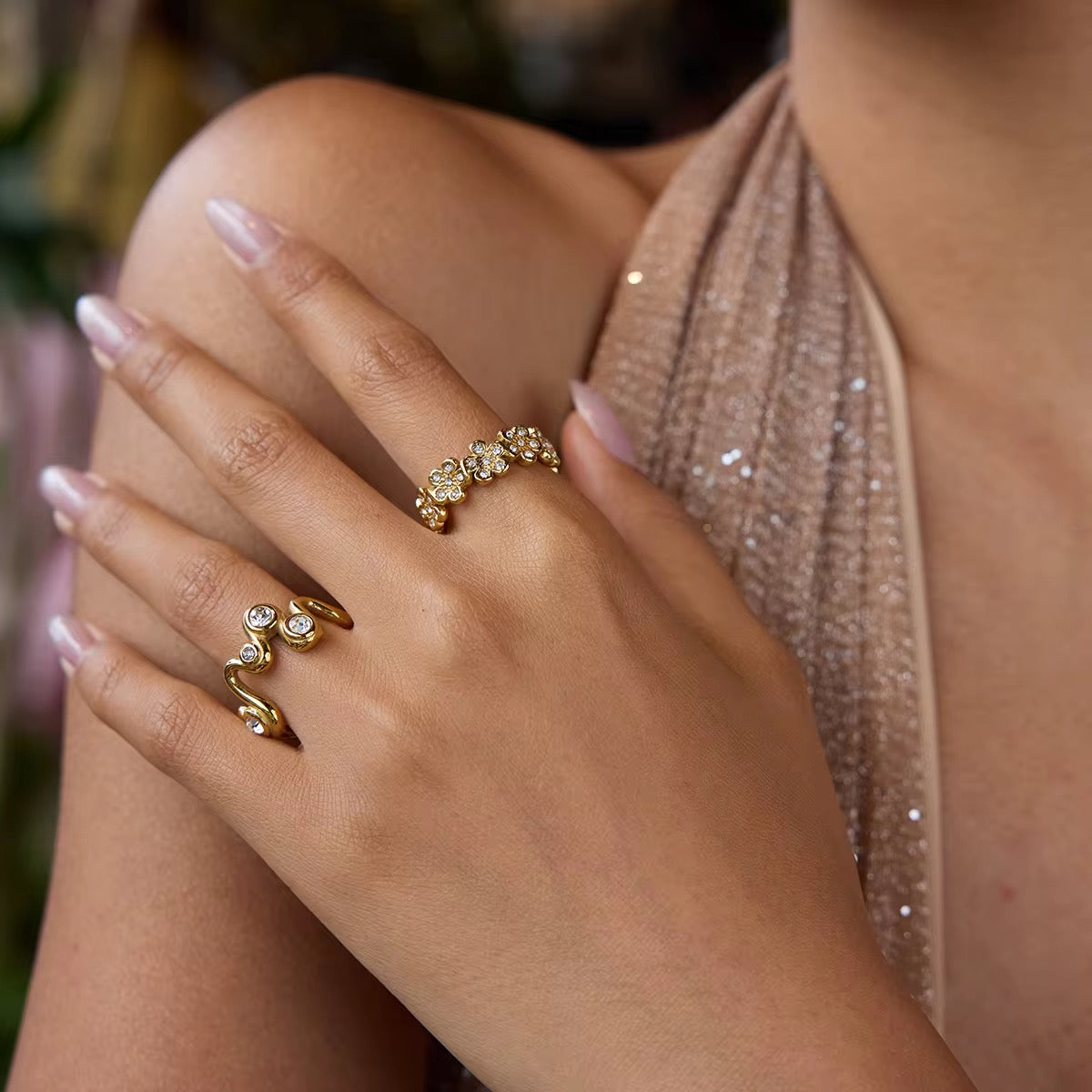 Daisy Flower Ring