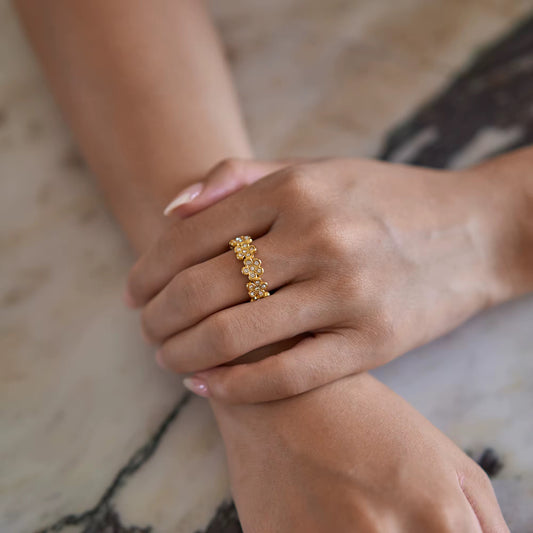 Daisy Flower Ring