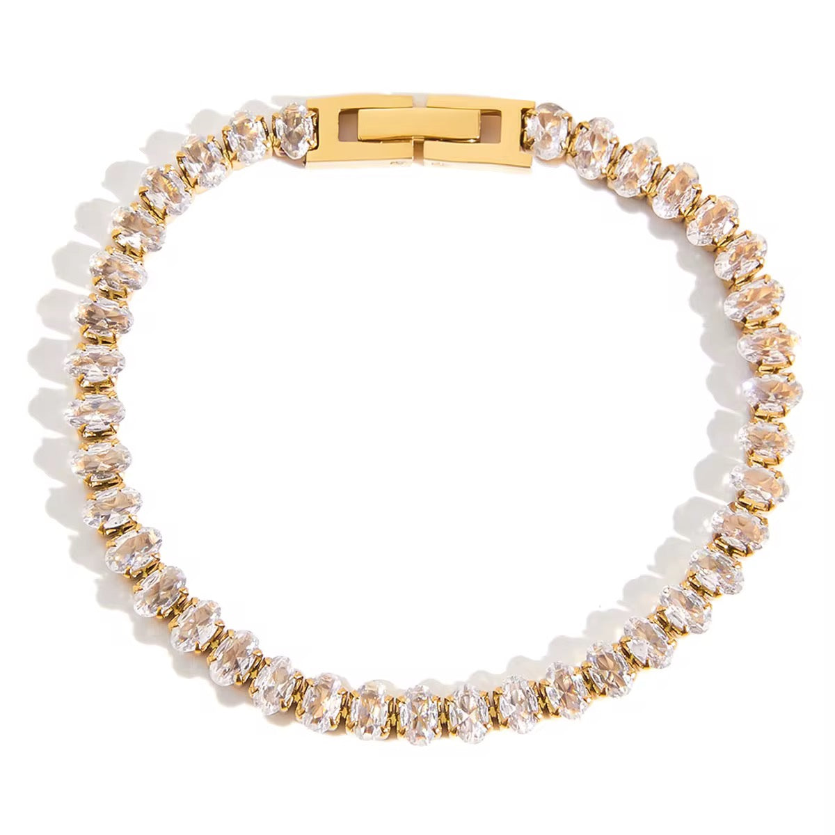 Oval Tennis Bracelet