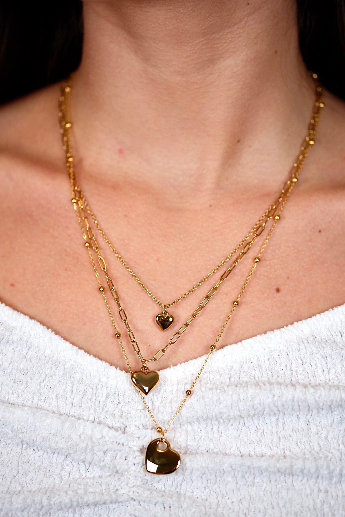 Triple Love Necklace