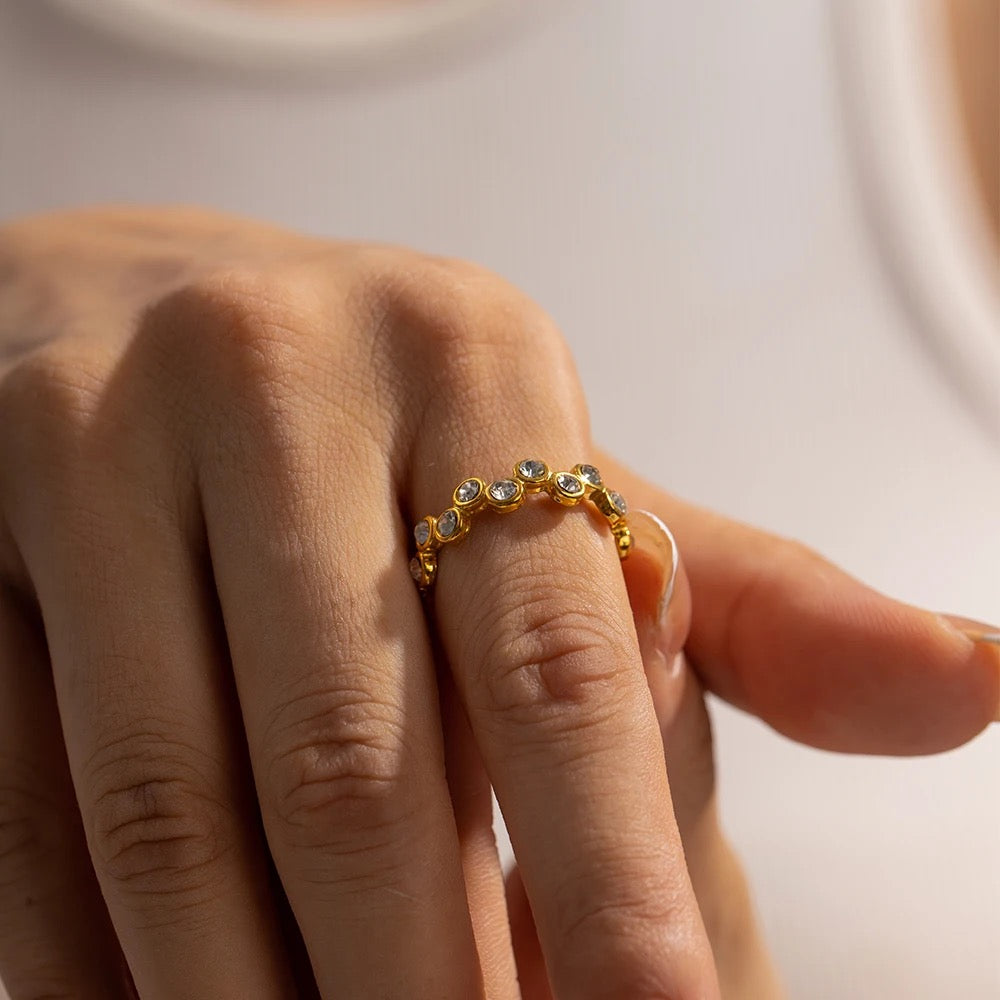 Staggered Stones Ring