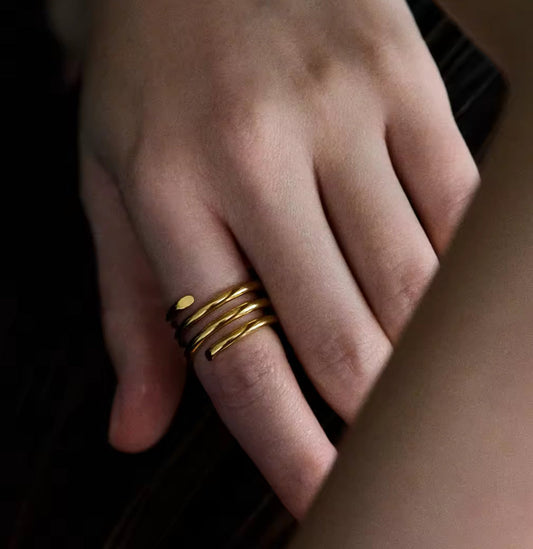 Spiral Wire Ring