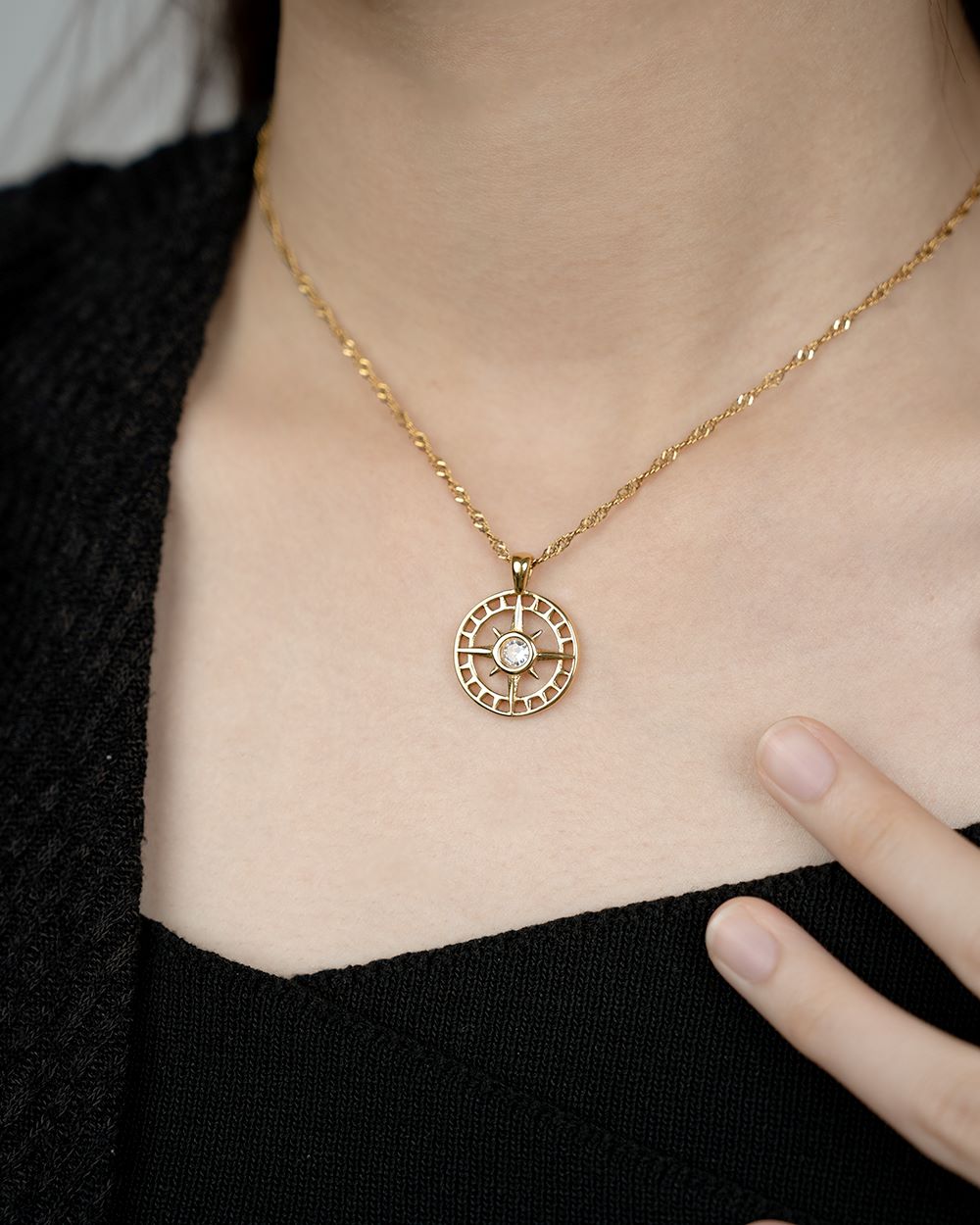 Compass Necklace