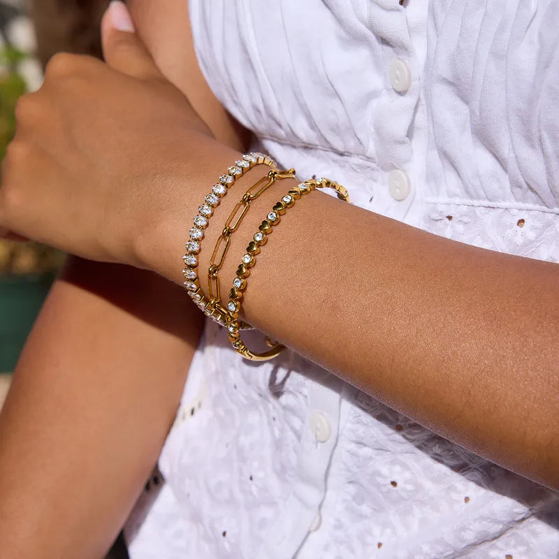 Oval Tennis Bracelet