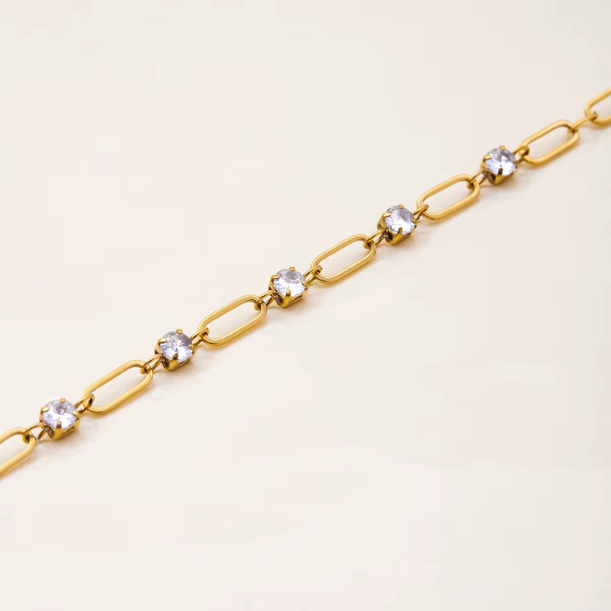 Linked Diamond Bracelet