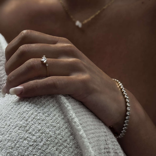 Oval Tennis Bracelet