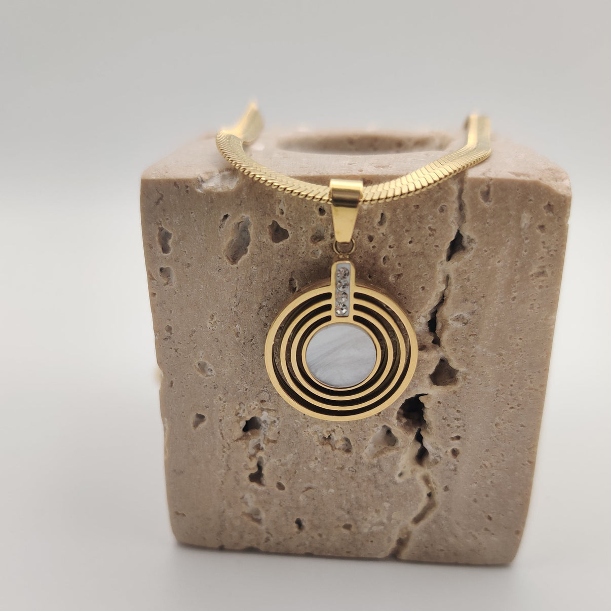 Rings of Opal Necklace