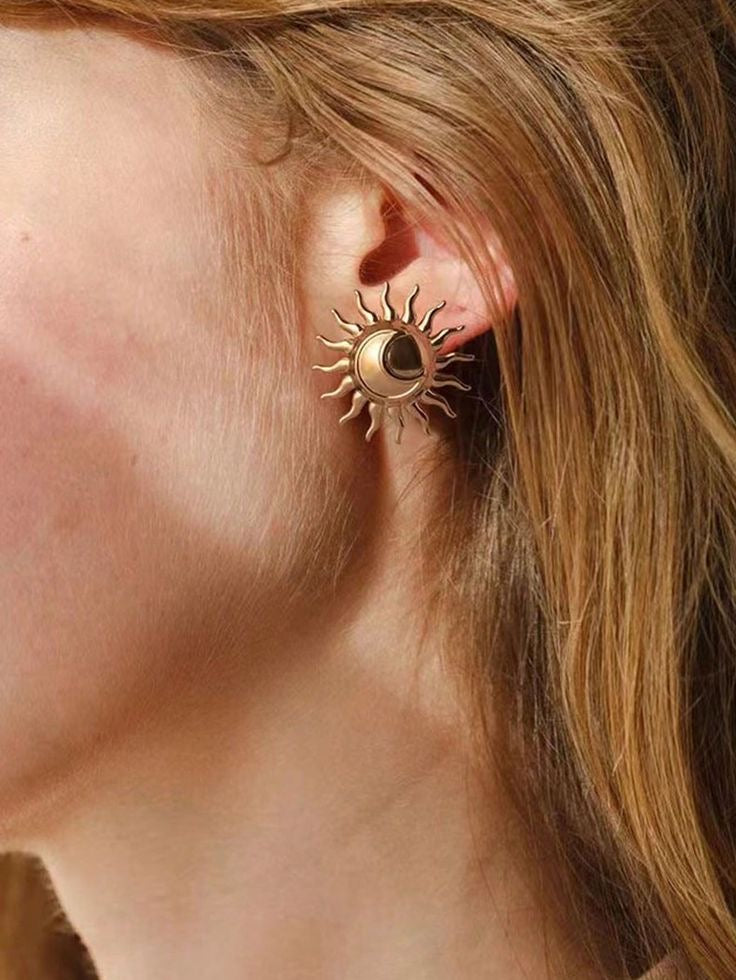Sun Earrings