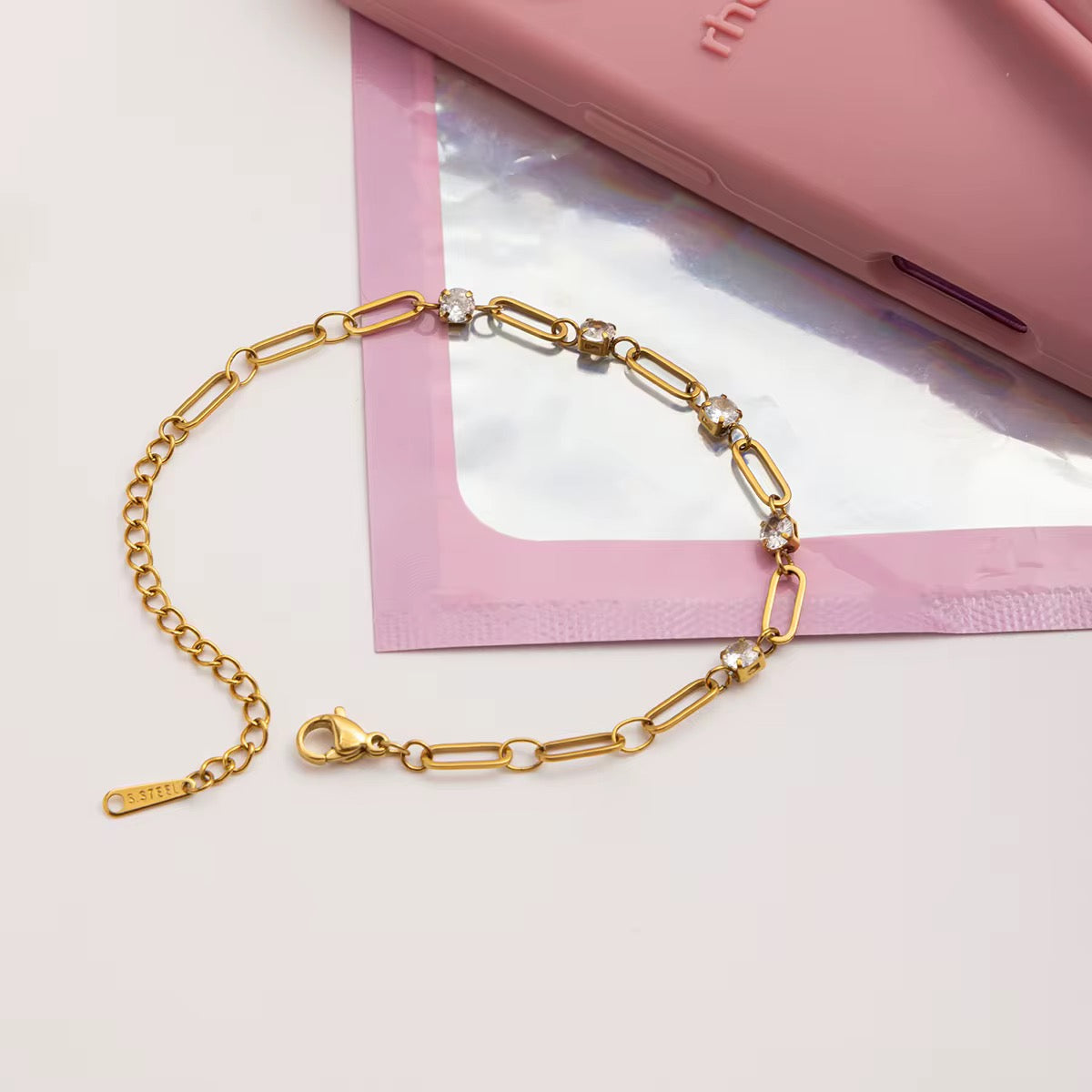 Linked Diamond Bracelet