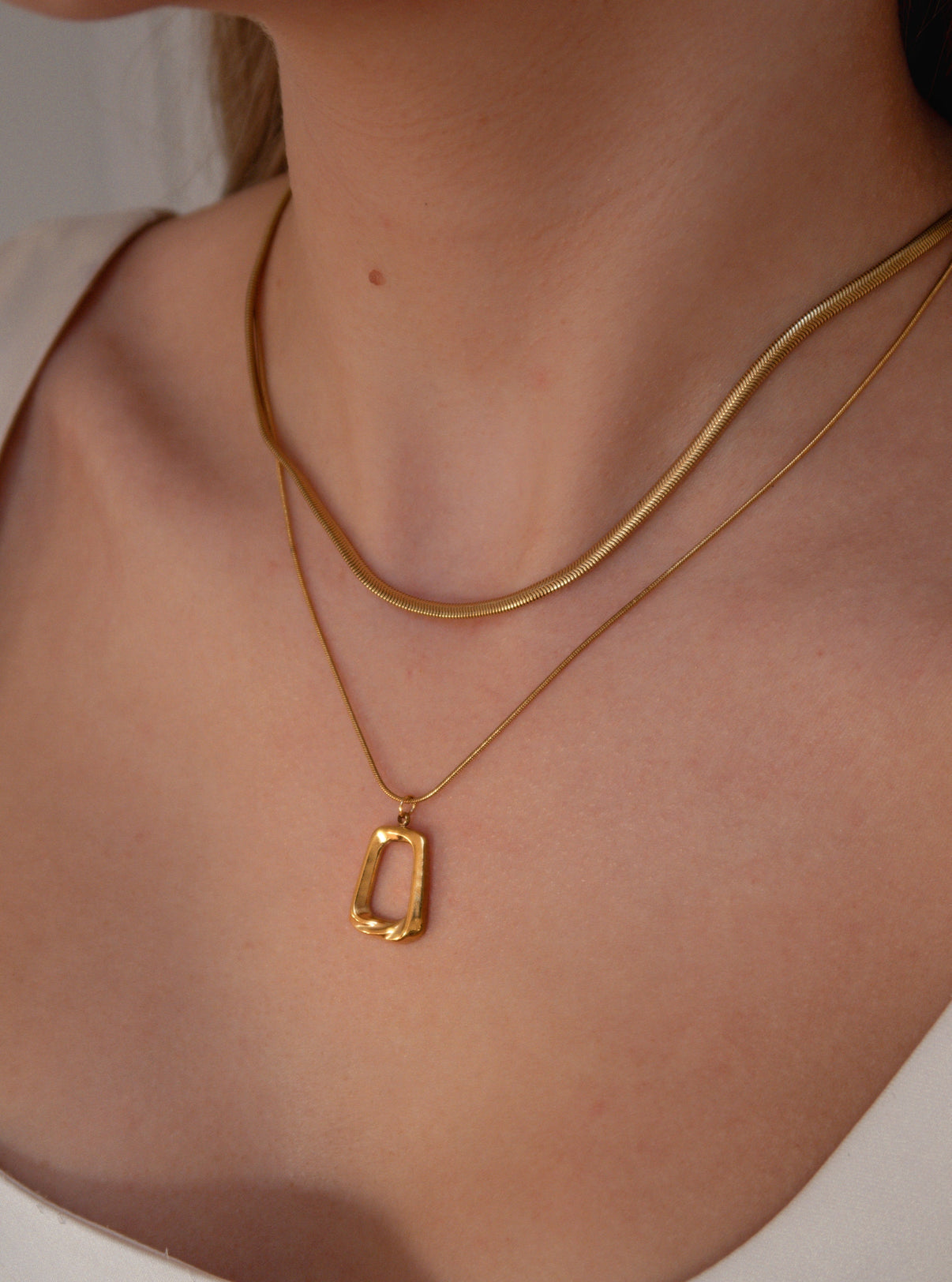Trapezoid Necklace