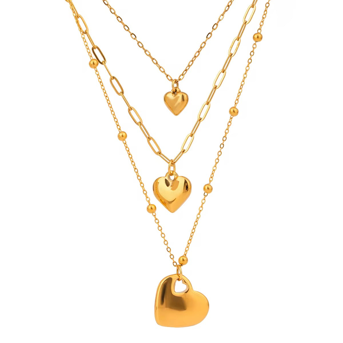 Triple Love Necklace