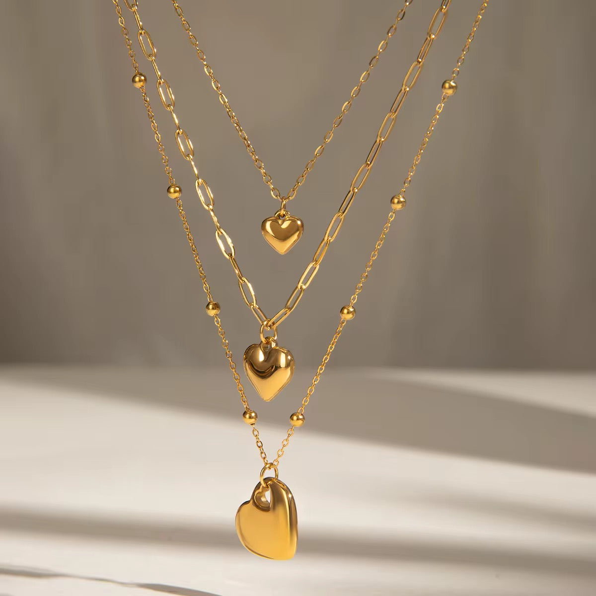 Triple Love Necklace