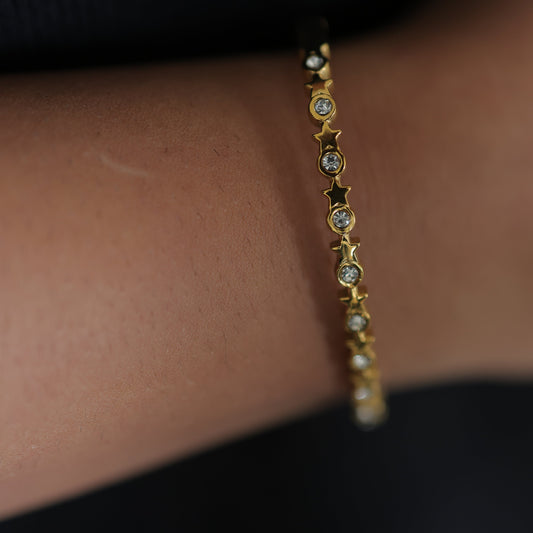 Stars & Sparkles Bangle