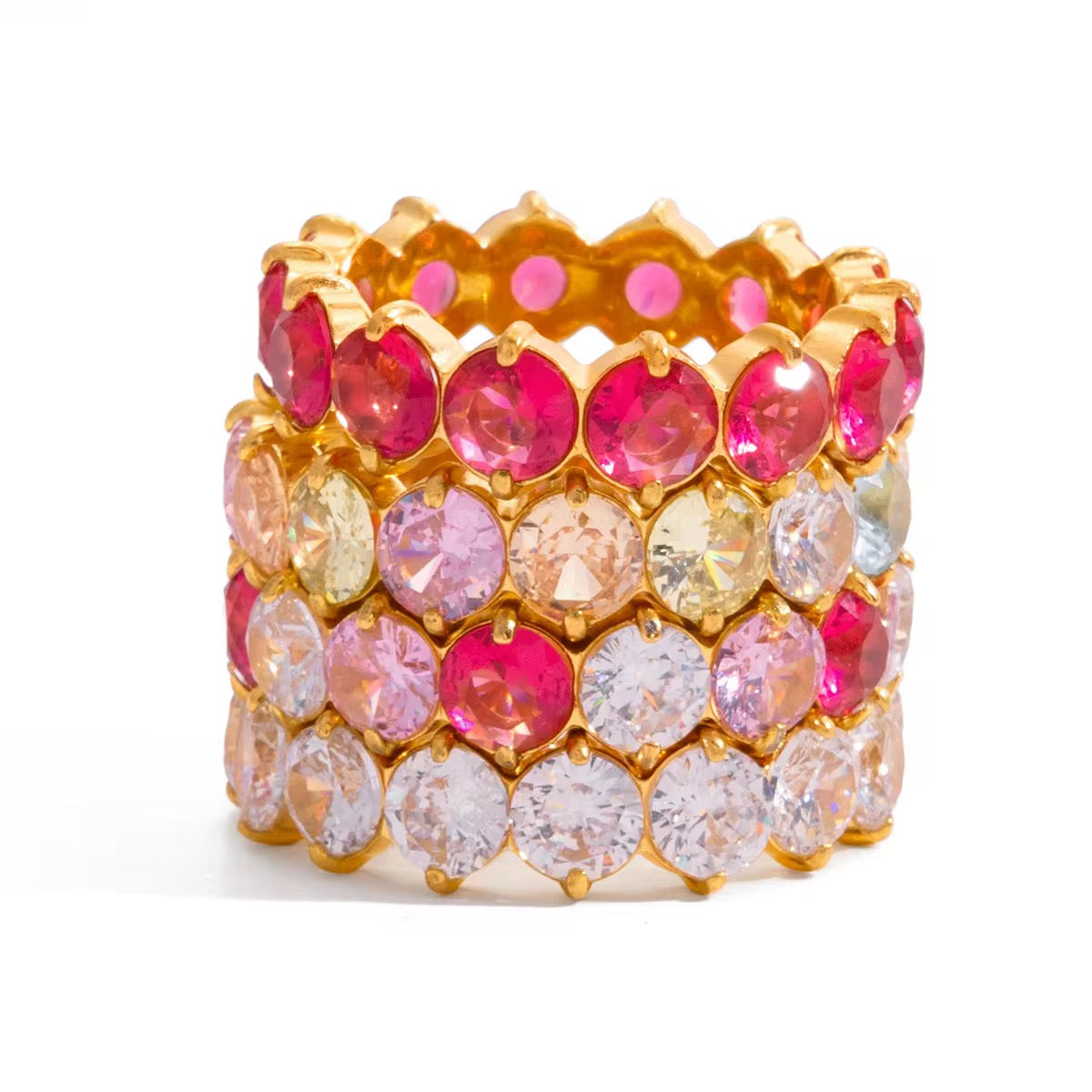 Crown-light Eternity Ring
