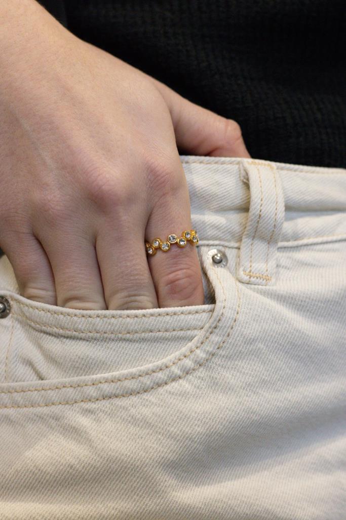 Staggered Stones Ring
