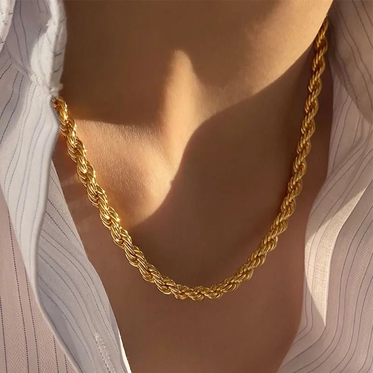 Twisted Rope Necklace