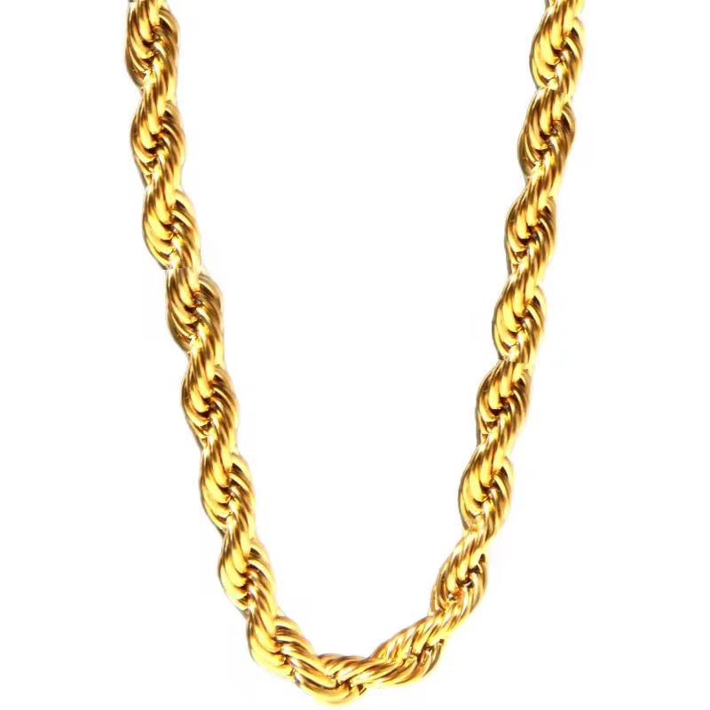 Twisted Rope Necklace