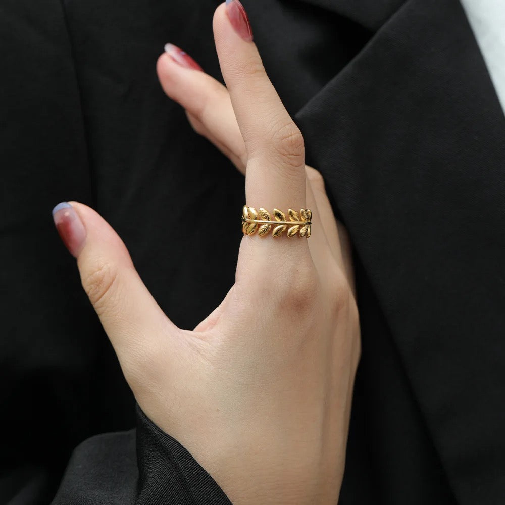 Wheat Leaf Ring