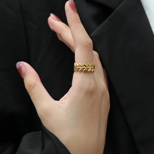 Wheat Leaf Ring