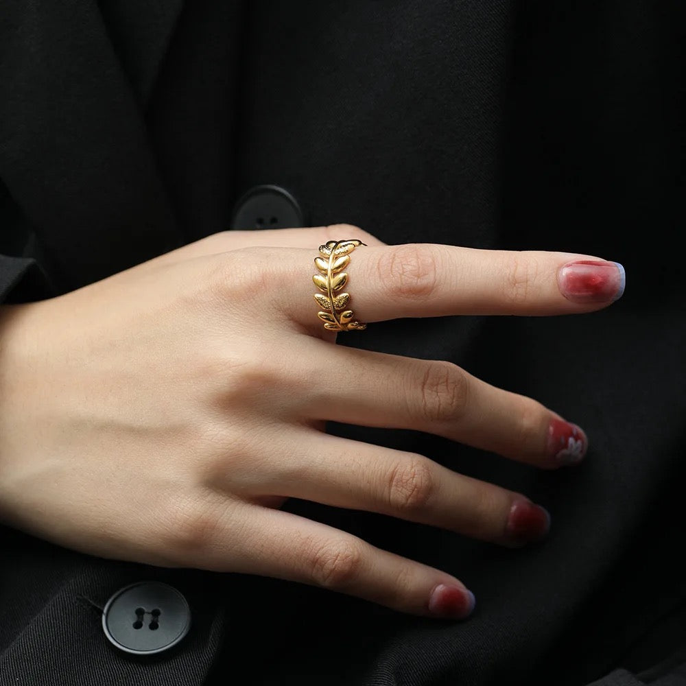 Wheat Leaf Ring