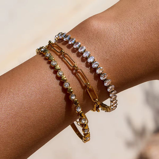 Paperclip Chain Bracelet