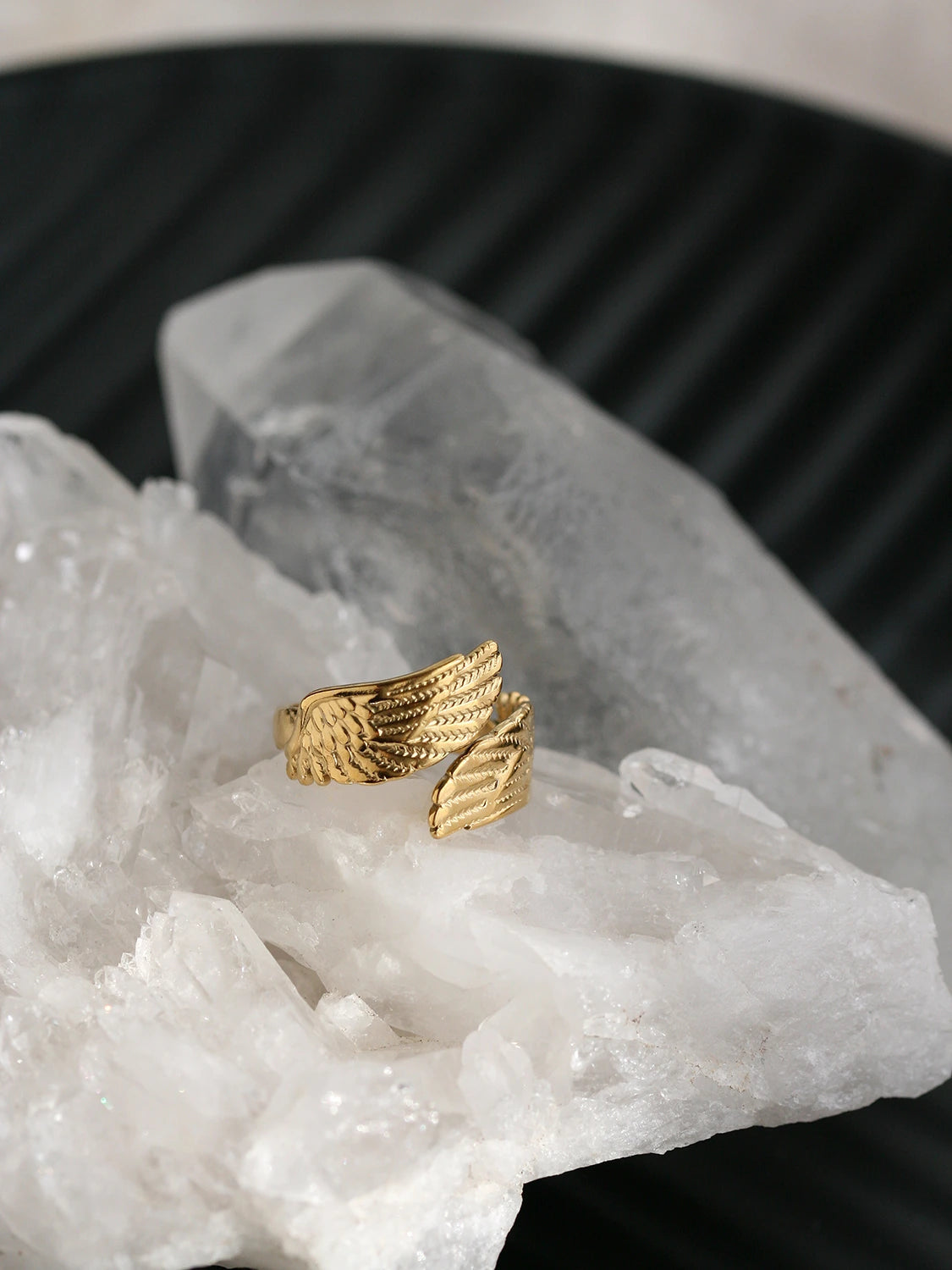 Dove Feather ring