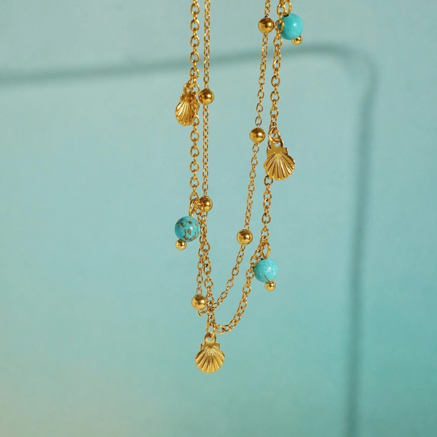 Seashell Anklet