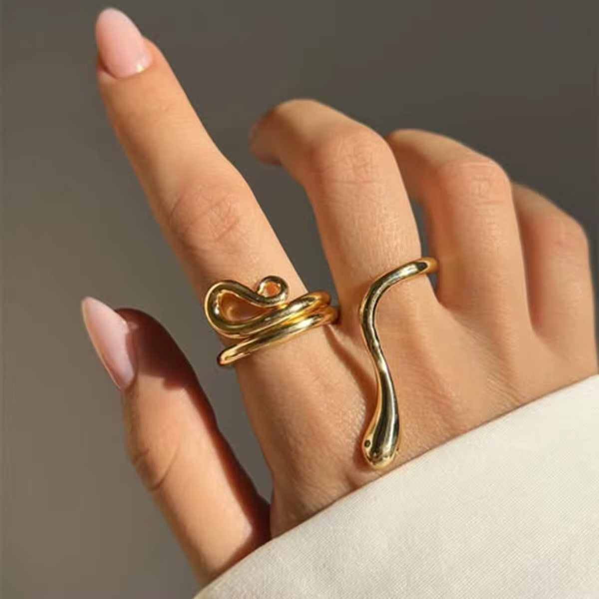 Serpent Snake Ring