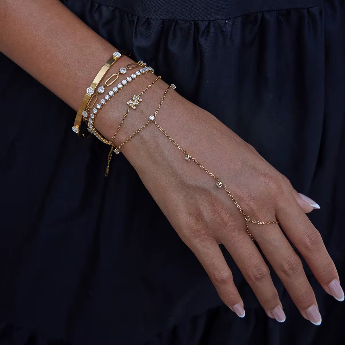 Diamond Hand Chain