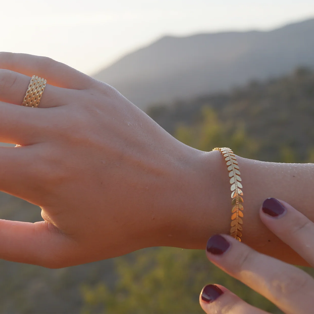 Leaf Bangle