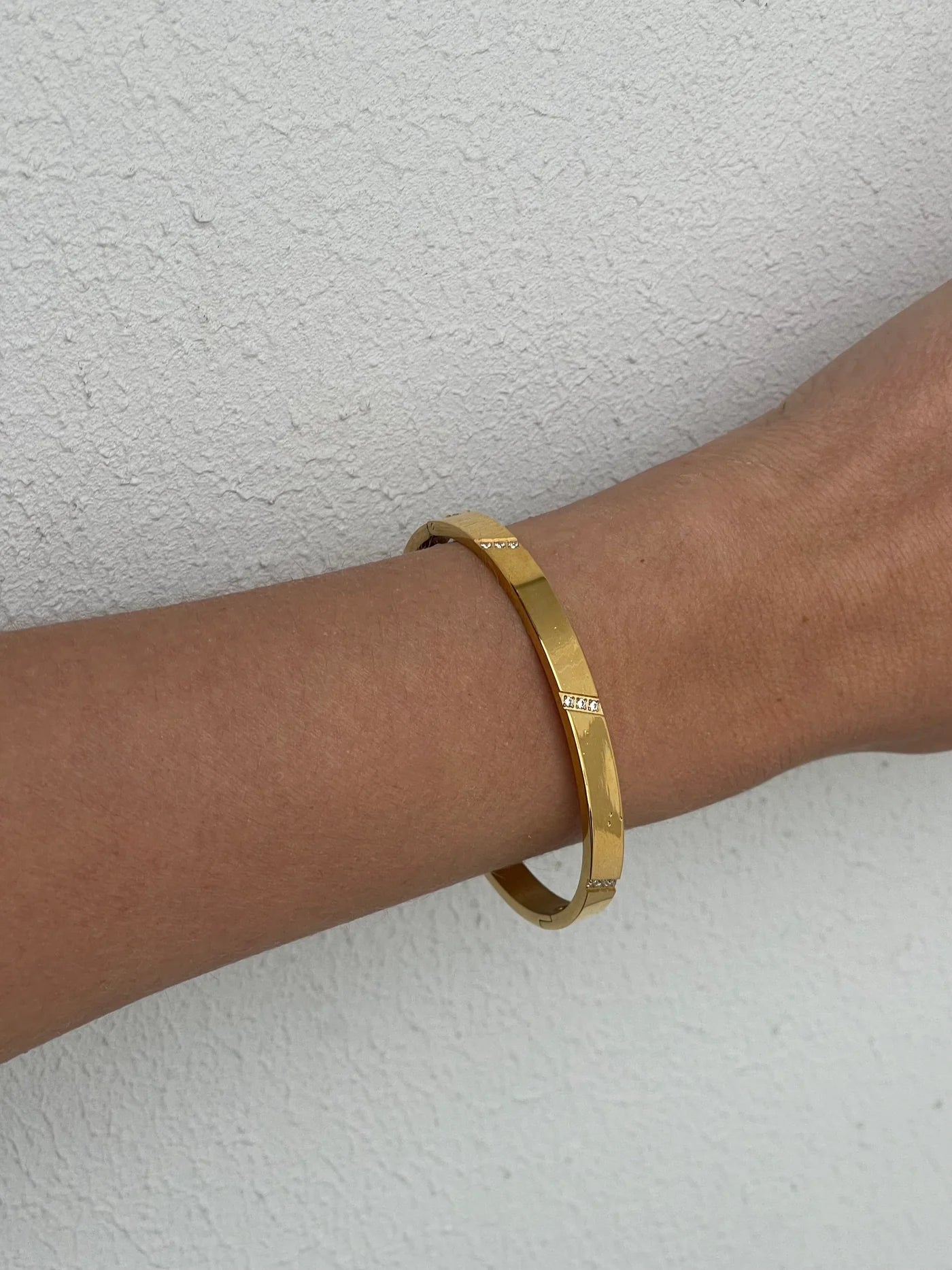 Diagonal Bangle