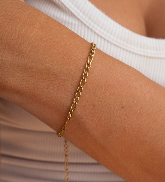 Figaro Chain Bracelet