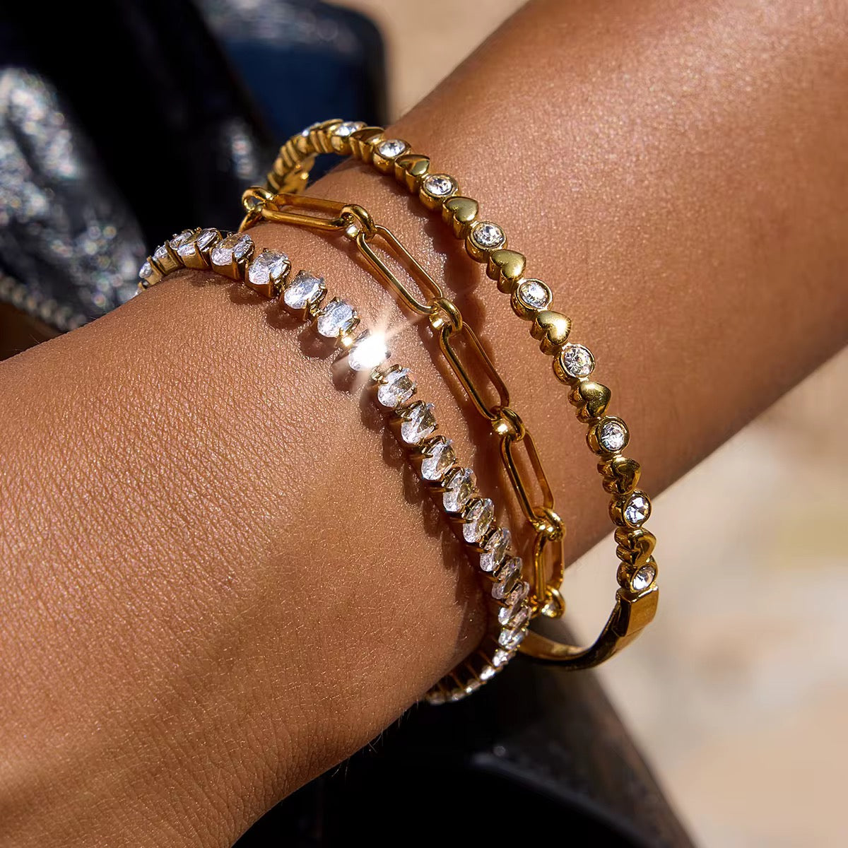 Paperclip Chain Bracelet