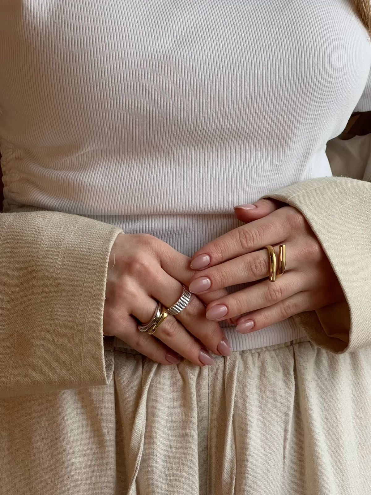 Open Line Ring