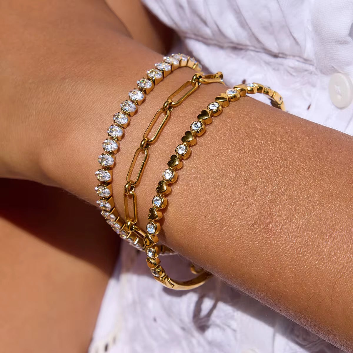 Paperclip Chain Bracelet