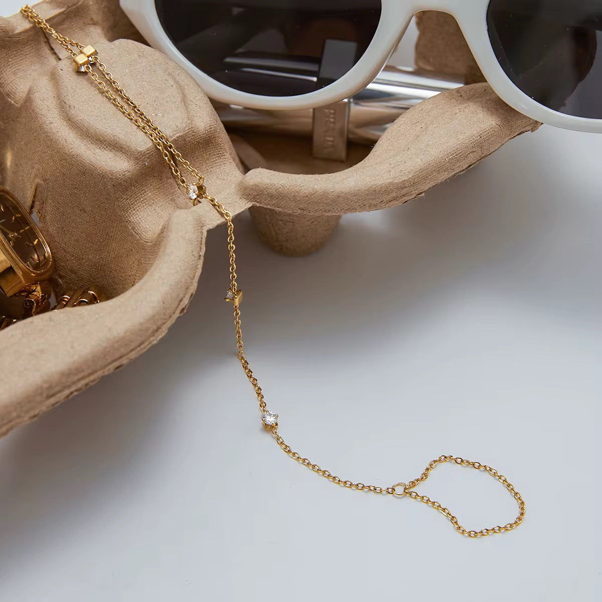 Diamond Hand Chain