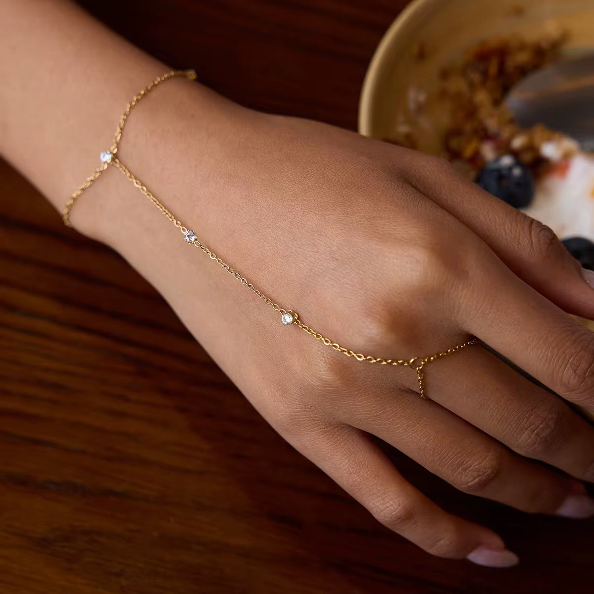 Diamond Hand Chain