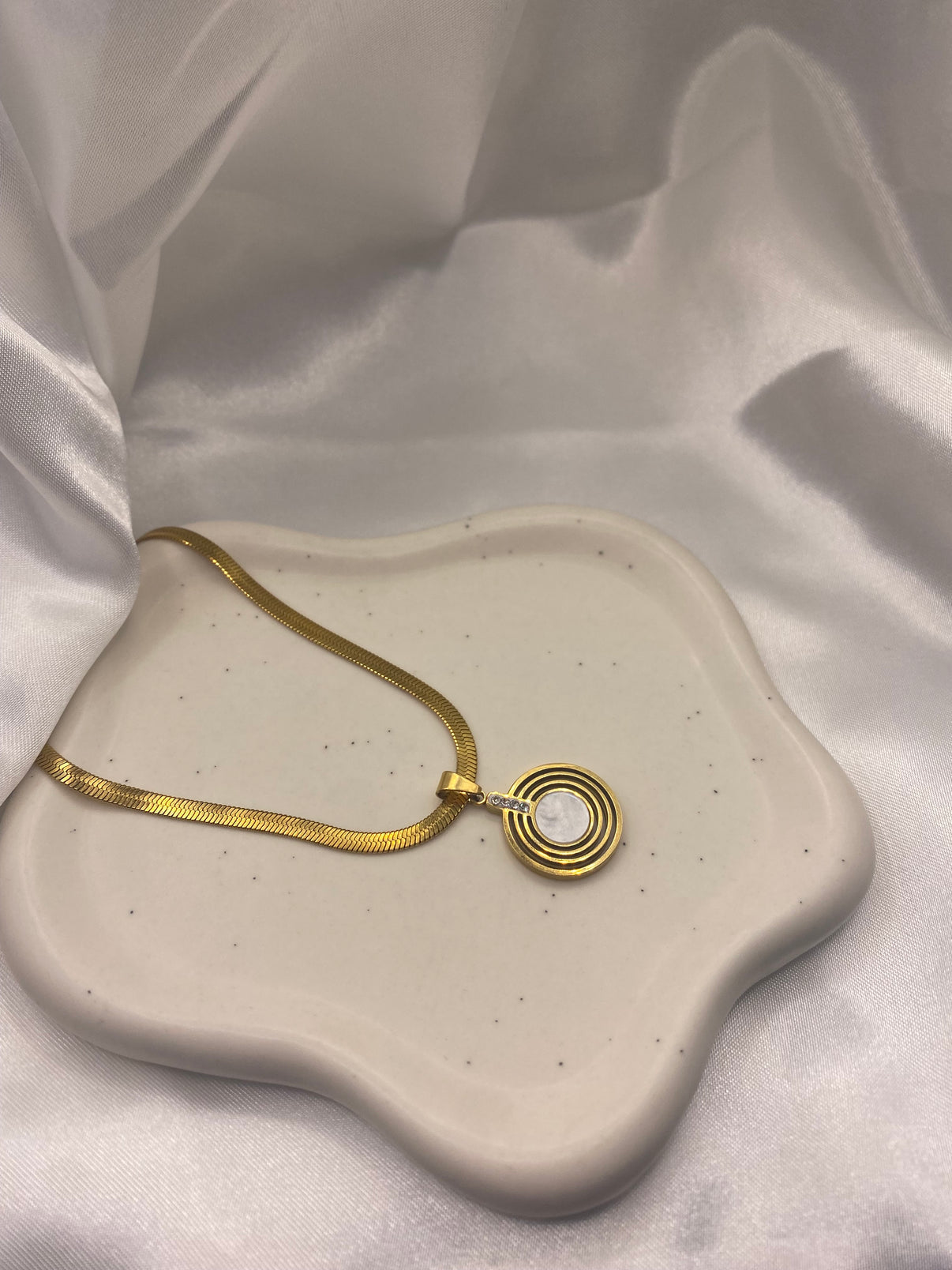 Rings of Opal Necklace