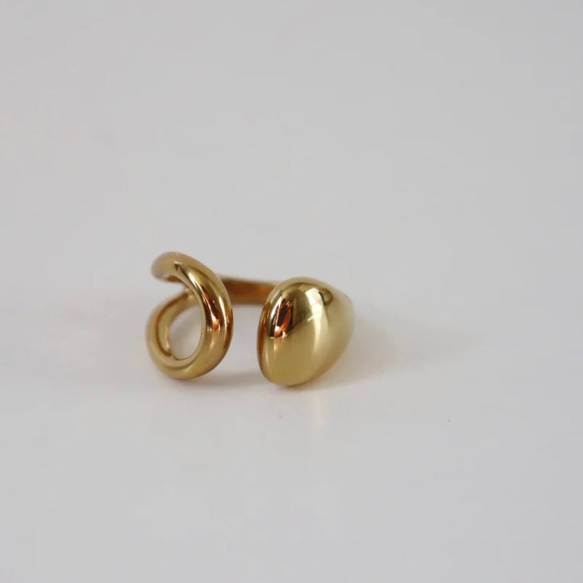 Hollow Asymmetrical Ring
