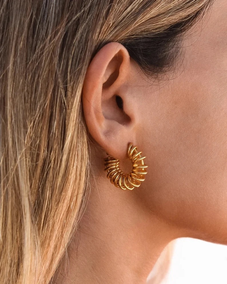 Twisted Wire Earrings