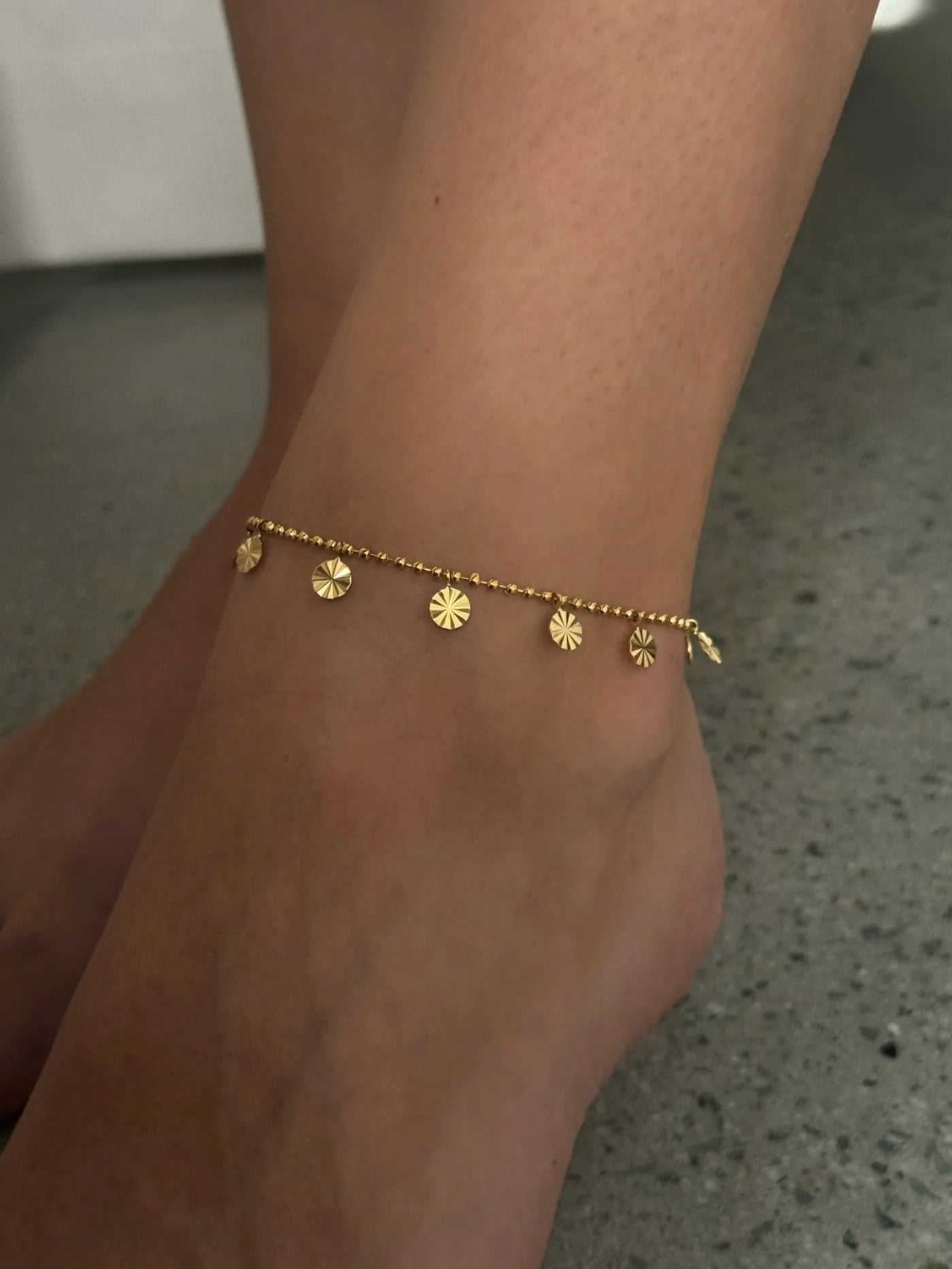 Petal Flakes Anklet
