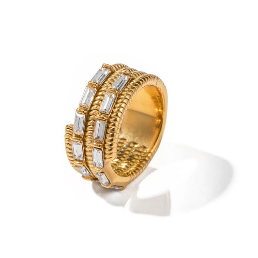 Geometric asymmetrical Ring
