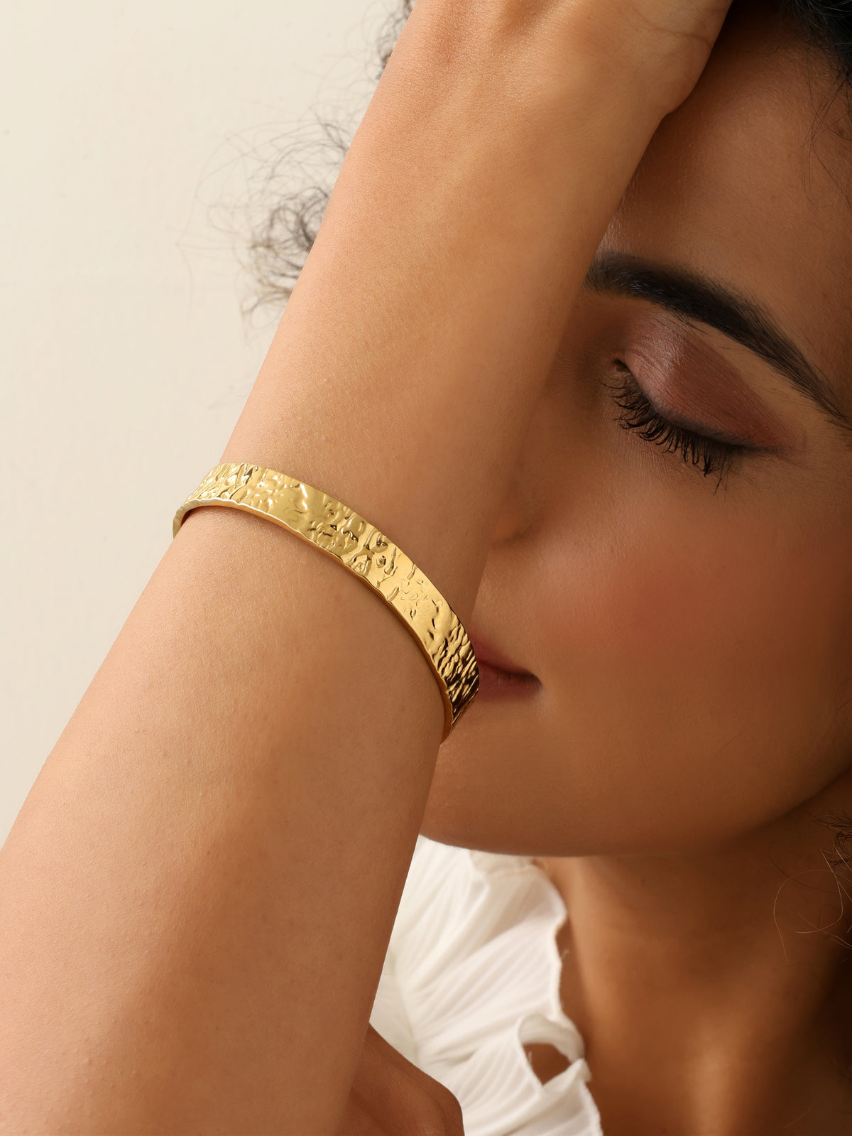 Hammered Bangle