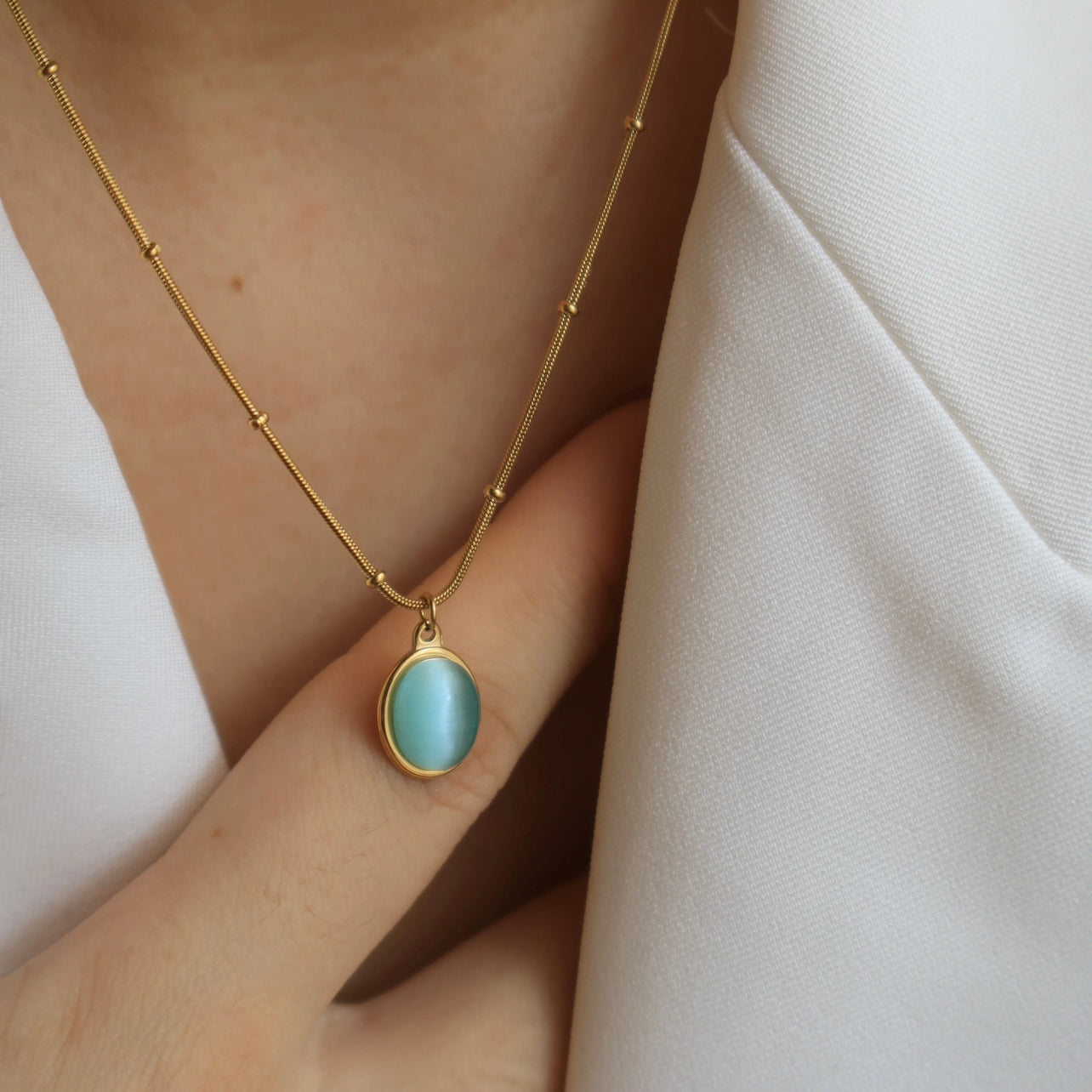 Aquamarine Necklace