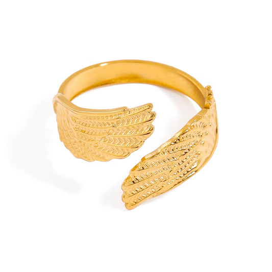 Dove Feather ring