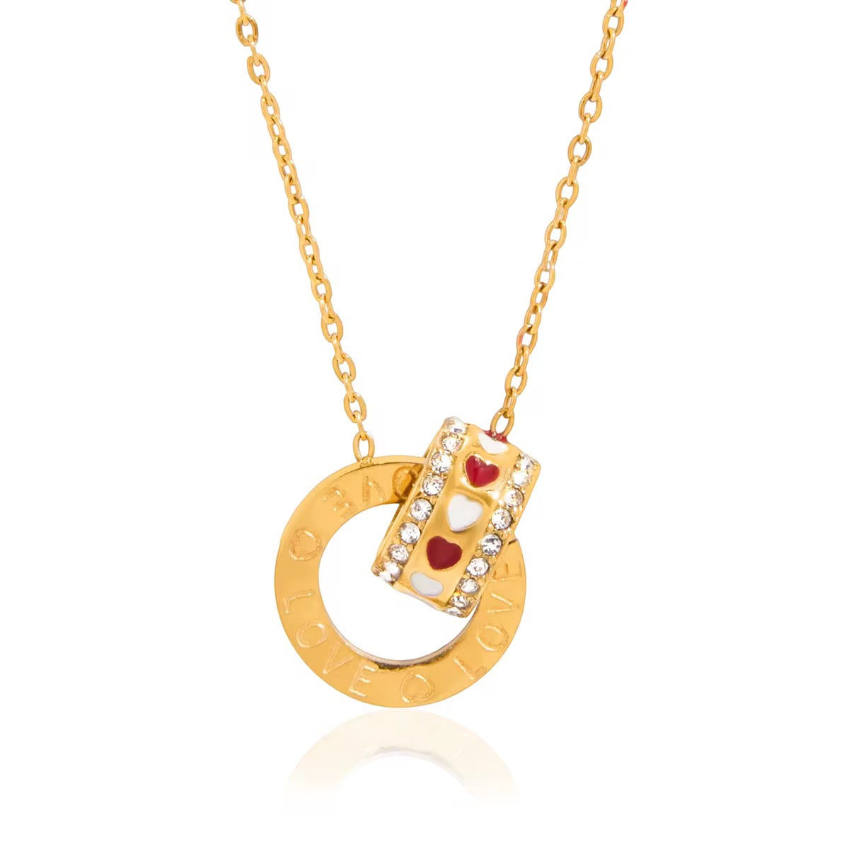 Interlocking Love Necklace